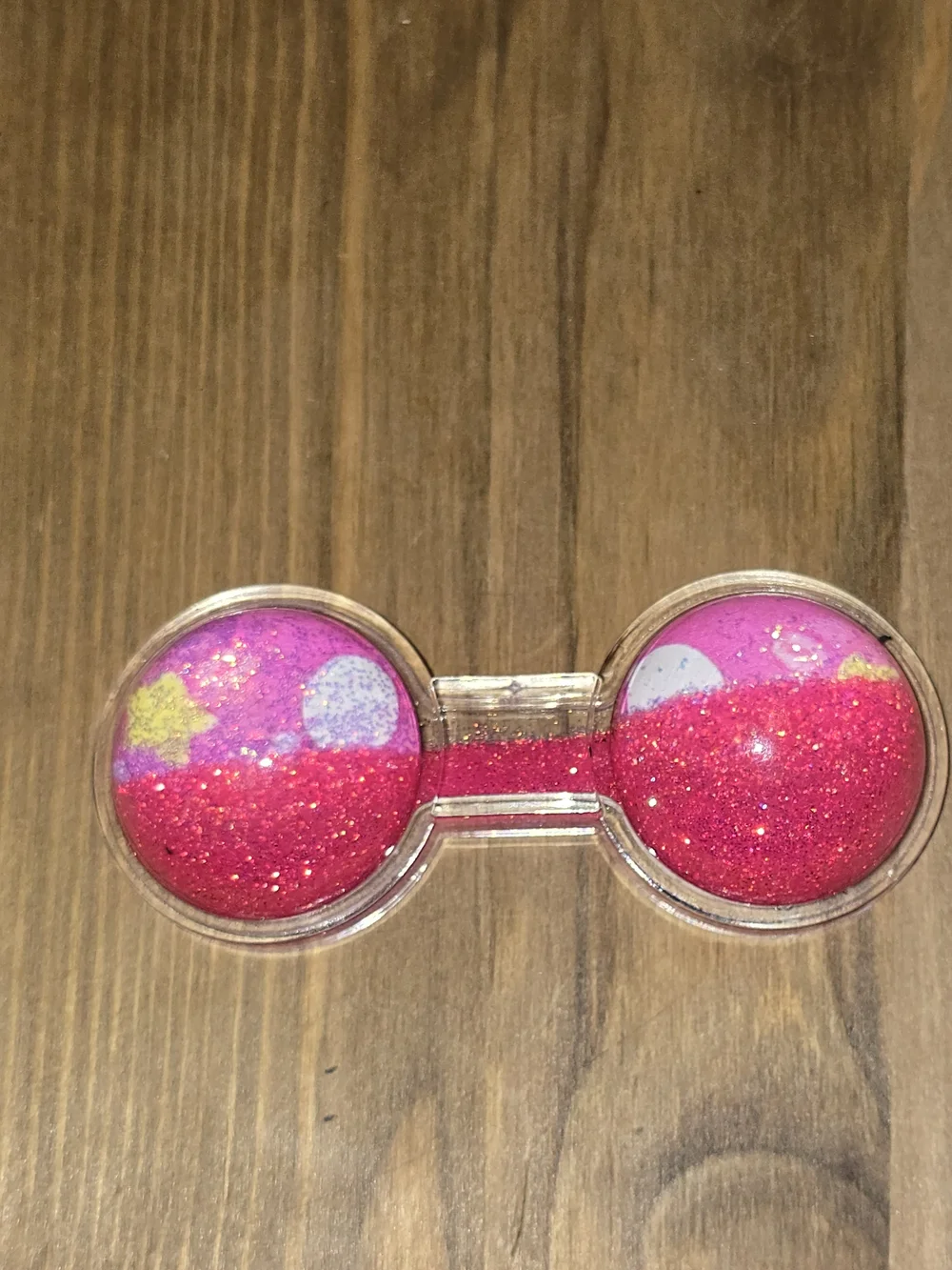POP MART Baby Three 400% Replacement Pink Glitter Liquid Eyes